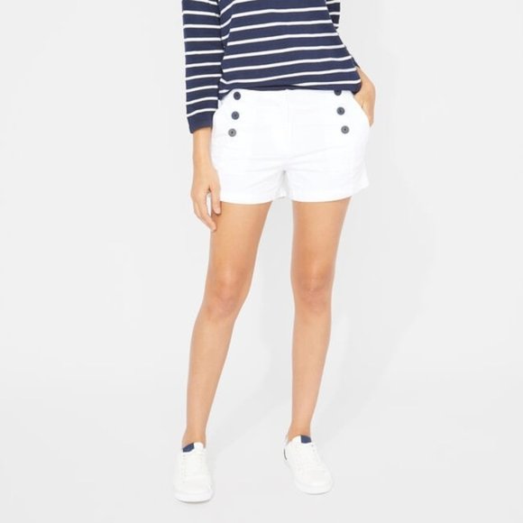 lei Pants - LEI | White High Rise Tatum Short | Size 7 Regular